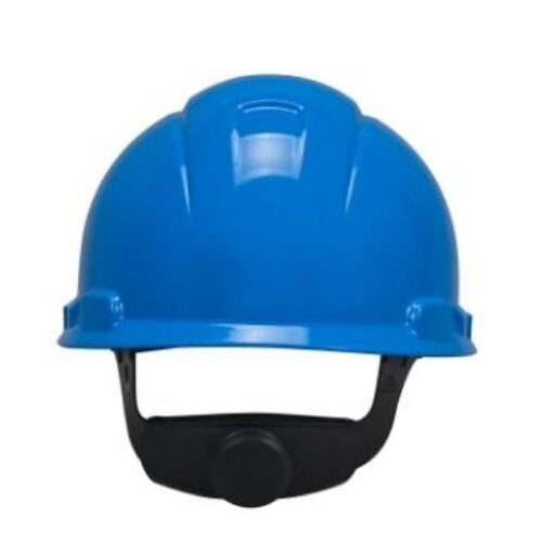 3M H-703R Blue Hard Hat Lightweight And Adjustable 4-Point Ratchet