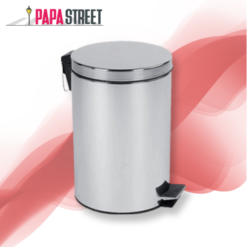 ASD 05 5l Stainless Steel Dustbin with Pedal 5 Liter