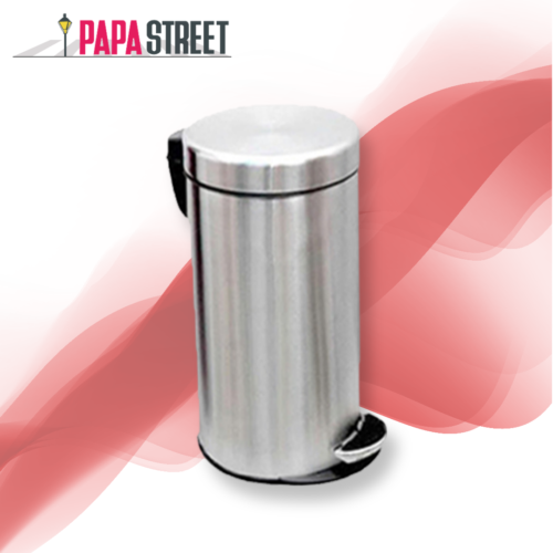 ASD 07 20L Stainless Steel Dustbin with Pedal 20L