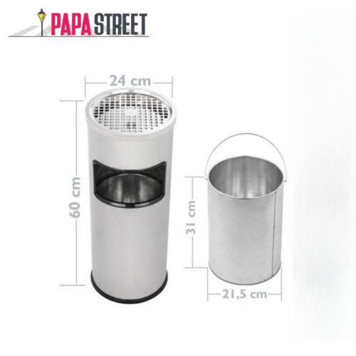 ASHTRY BIN   20L  Ash Tray Dustbin 20 Liter – Tha papa street