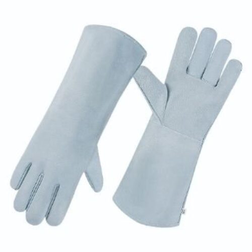 JNM3003 Premium Mechanical & Abrasion & Heat Resistant Industrial Leather Welding Gloves