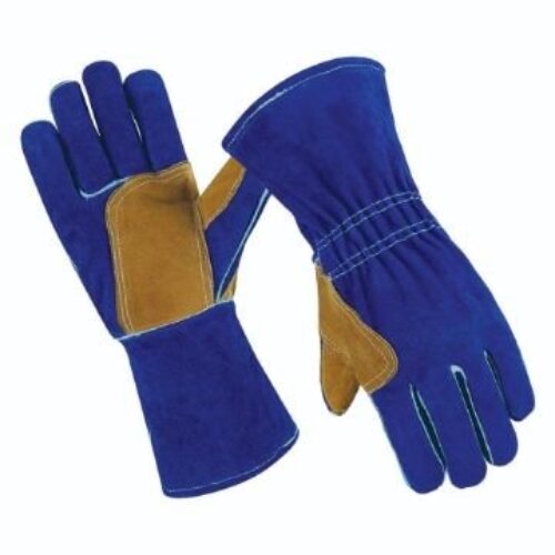 JNM3012 Premium Heat Resistant Industrial Leather Welding Gloves