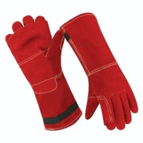 JNM3016 Premium Heat Resistant Industrial Leather Welding Gloves