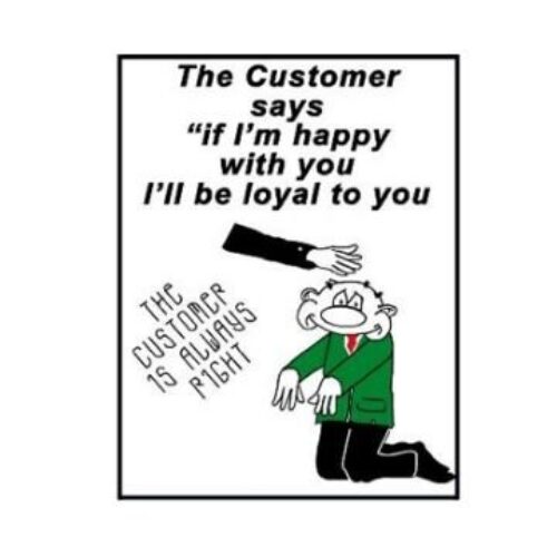 MQCP-211 The Customer Says If I’m Happy With You I Be Loyal To You Sign