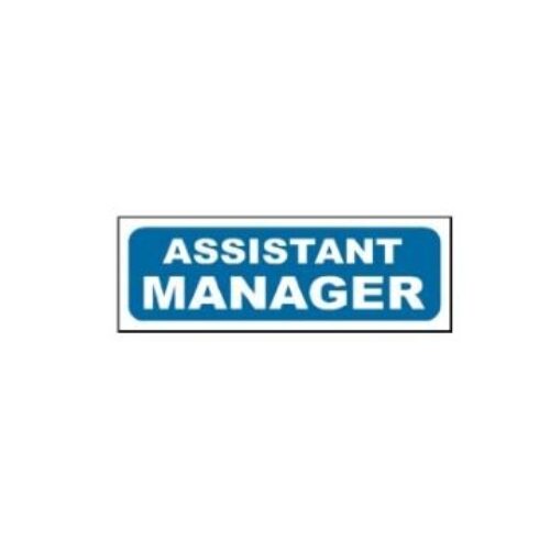 MTS-01 ASSISTANT MANAGER SIGN