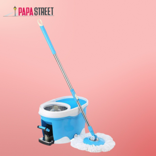 M 014B  Micro Fiber Spin Mop with Pedal