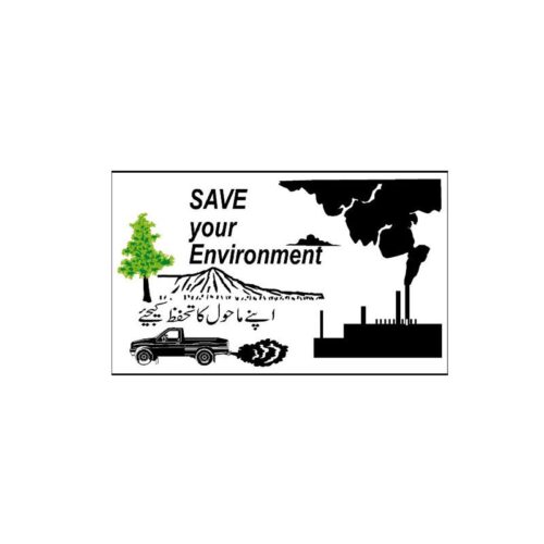 NEW-824 Save your Environment Sign