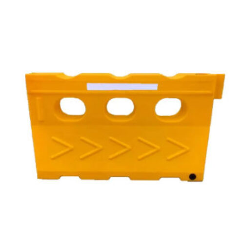 Plastic Anti Collision Yellow Traffic Road Block Water Barrier