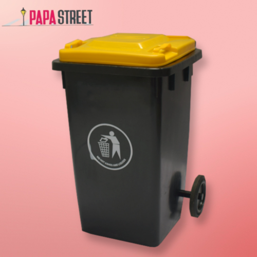 Plastic Dustbin with Wheel 240L