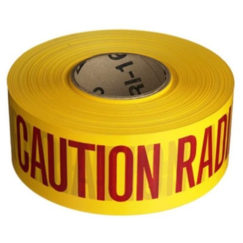 Radiography Caution Safety 100 Meter Tape