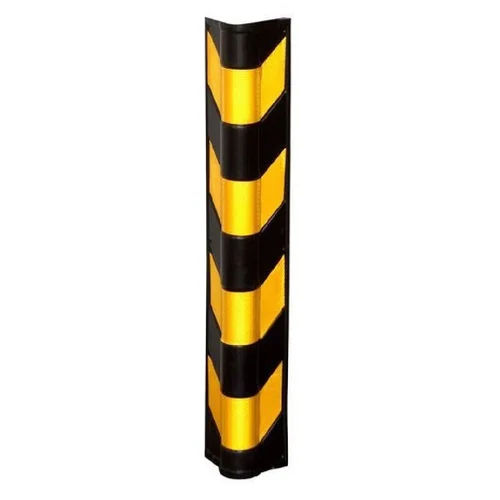 Reflective Rubber Column Guard Wall Protector