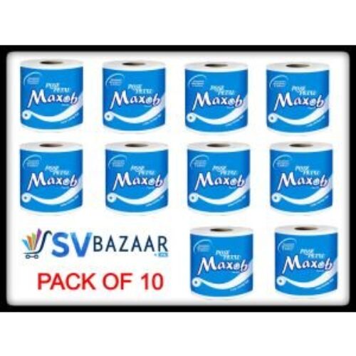 Rose Petal Maxob Tissue Toilet Roll – Pack of 10