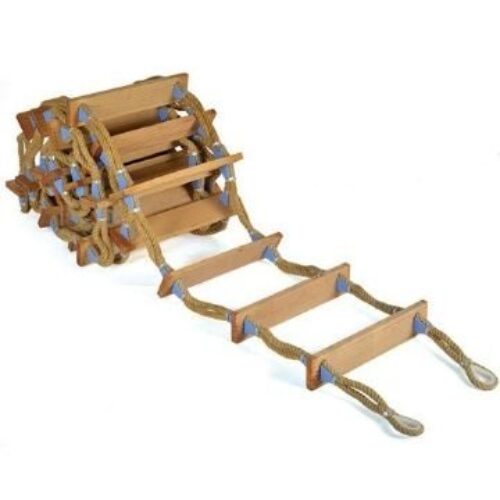 Safety Outdoor Manila Climbing Rope Ladder