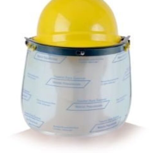 Safety helmet with visor