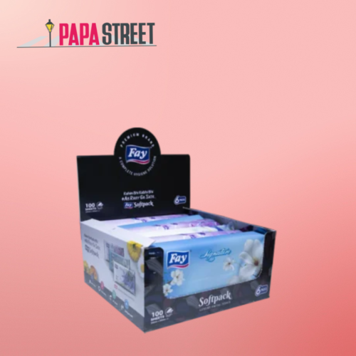 Fay Soft Pack Luxury Facial Tissue