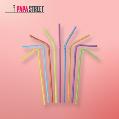 Multi color Plastic Straws