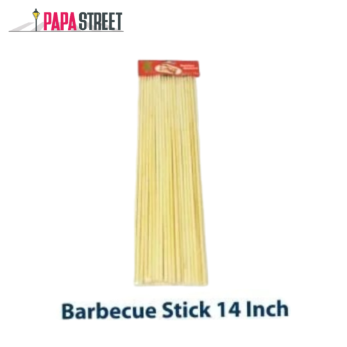 Wooden Bar B.Q Stick 14 Inches