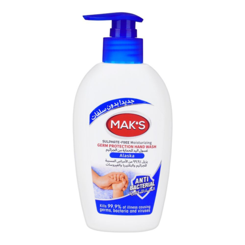 Mak’s Alaska Moisturizing Germ Protection Hand Wash, Sulfate-Free, 200ml